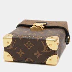 Pre Owned Louis Vuitton Camera Box Monogram Reverse Canvas Shoulder Bag
