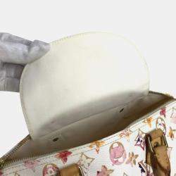Pre Owned Louis Vuitton Speedy 30 Monogram Watercolor Canvas Boston Bag