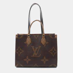 Pre Owned Louis Vuitton OnTheGo MM Monogram Giant Canvas Tote Bag