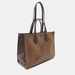 Pre Owned Louis Vuitton OnTheGo MM Monogram Giant Canvas Tote Bag