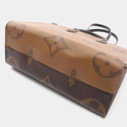 Pre Owned Louis Vuitton OnTheGo MM Monogram Giant Canvas Tote Bag