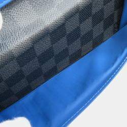 Pre Owned Louis Vuitton Zippy Vertical Damier Canvas Wallet