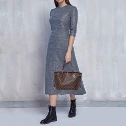 مملوكة مسبقًا حقيبة لوي فيتون نافرفول PM كانفاس إيبني داميه