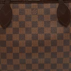 مملوكة مسبقًا حقيبة لوي فيتون نافرفول PM كانفاس إيبني داميه