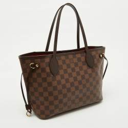 مملوكة مسبقًا حقيبة لوي فيتون نافرفول PM كانفاس إيبني داميه