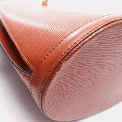 Pre Owned Louis Vuitton Cluny Kenyan Fawn Epi Leather Shoulder Bag