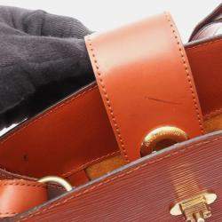 Pre Owned Louis Vuitton Cluny Kenyan Fawn Epi Leather Shoulder Bag