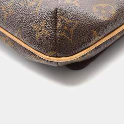 Pre Owned Louis Vuitton Musette Tango Brown Monogram Canvas Shoulder Bag