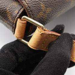 Pre Owned Louis Vuitton Musette Tango Brown Monogram Canvas Shoulder Bag