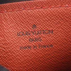 Pre Owned Louis Vuitton Papillon 26 Damier Ebene Canvas Top Handle Bag