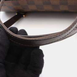 Pre Owned Louis Vuitton Papillon 26 Damier Ebene Canvas Top Handle Bag