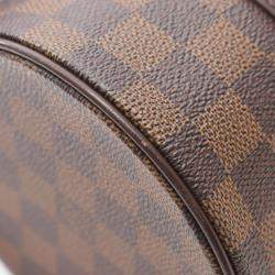 Pre Owned Louis Vuitton Papillon 26 Damier Ebene Canvas Top Handle Bag