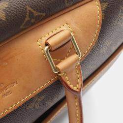 Pre Owned Louis Vuitton Deauville Monogram Canvas Bowling Bag