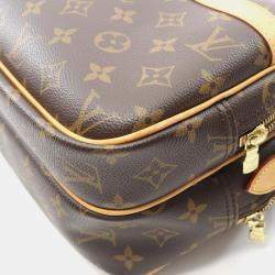 Pre Owned Louis Vuitton Reporter PM Monogram Canvas Crossbody Bag