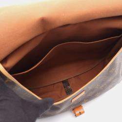Pre Owned Louis Vuitton Saumur 35 Monogram Canvas Crossbody Bag