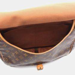 Pre Owned Louis Vuitton Saumur 35 Monogram Canvas Crossbody Bag
