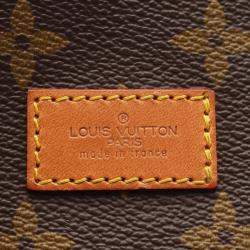 Pre Owned Louis Vuitton Saumur 35 Monogram Canvas Crossbody Bag