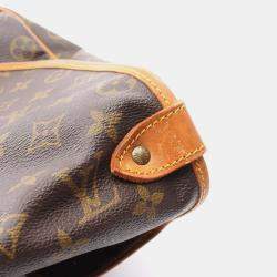 Pre Owned Louis Vuitton Saumur 35 Monogram Canvas Crossbody Bag