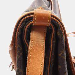 Pre Owned Louis Vuitton Saumur 35 Monogram Canvas Crossbody Bag
