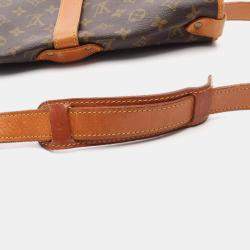 Pre Owned Louis Vuitton Saumur 35 Monogram Canvas Crossbody Bag