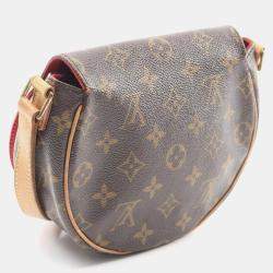 Pre Owned Louis Vuitton Tambourine Monogram Canvas Shoulder Bag