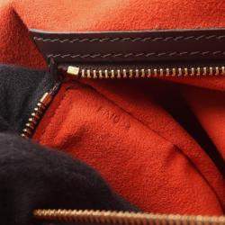 Pre Owned Louis Vuitton Manosque GM Damier Ebene Canvas Tote Bag