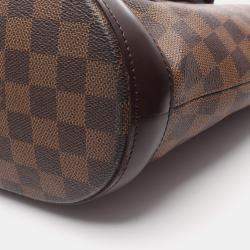 Pre Owned Louis Vuitton Manosque GM Damier Ebene Canvas Tote Bag