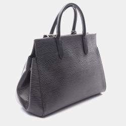 Pre Owned Louis Vuitton Marly MM Black Epi Leather Shoulder Bag