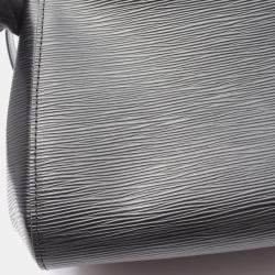Pre Owned Louis Vuitton Marly MM Black Epi Leather Shoulder Bag