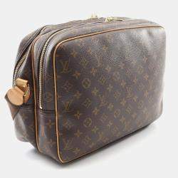 Pre Owned Louis Vuitton Reporter GM Monogram Canvas Crossbody Bag