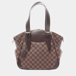 Pre Owned Louis Vuitton Verona MM Damier Ebene Canvas Shoulder Bag