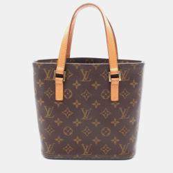 Pre Owned Louis Vuitton Vavin PM Brown Monogram Canvas Tote Bag