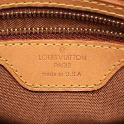Pre Owned Louis Vuitton Vavin PM Brown Monogram Canvas Tote Bag