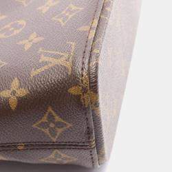 Pre Owned Louis Vuitton Vavin PM Brown Monogram Canvas Tote Bag