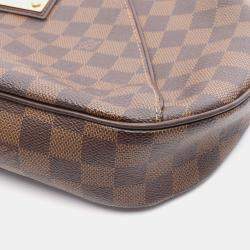 Pre Owned Louis Vuitton Thames GM Damier Ebene Canvas Shoulder Bag