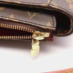 Pre Owned Louis Vuitton Vivacite Gm Shoulder Handbag  Monogram Canvas