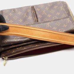 Pre Owned Louis Vuitton Vivacite Gm Shoulder Handbag  Monogram Canvas