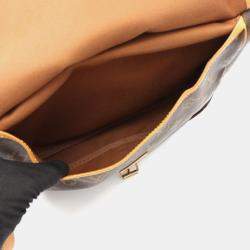 Pre Owned Louis Vuitton Saumur 30 Monogram Canvas Crossbody Bag