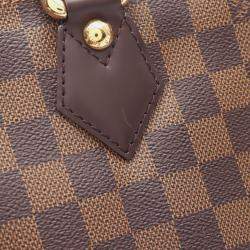 Pre Owned Louis Vuitton Saleya PM Damier Ebene Canvas Tote Bag