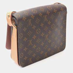 Pre Owned Louis Vuitton Cartouchiere GM Monogram Canvas Crossbody Bag