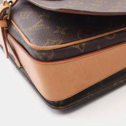 Pre Owned Louis Vuitton Cartouchiere GM Monogram Canvas Crossbody Bag