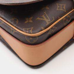 Pre Owned Louis Vuitton Cartouchiere GM Monogram Canvas Crossbody Bag