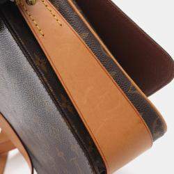 Pre Owned Louis Vuitton Cartouchiere GM Monogram Canvas Crossbody Bag