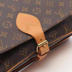 Pre Owned Louis Vuitton Cartouchiere GM Monogram Canvas Crossbody Bag