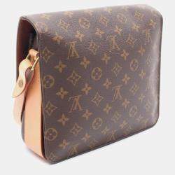 Pre Owned Louis Vuitton Cartouchiere GM Monogram Canvas Crossbody Bag