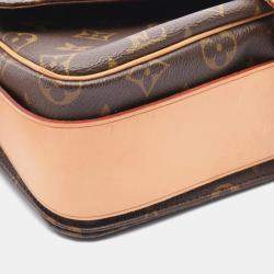 Pre Owned Louis Vuitton Cartouchiere GM Monogram Canvas Crossbody Bag