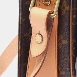 Pre Owned Louis Vuitton Cartouchiere GM Monogram Canvas Crossbody Bag