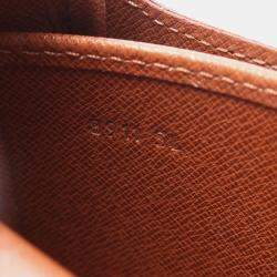 Pre Owned Louis Vuitton Cartouchiere MM Monogram Canvas Crossbody Bag
