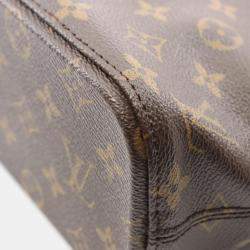 Pre Owned Louis Vuitton Luco Monogram Canvas Shoulder Bag