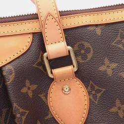 Pre Owned Louis Vuitton Palermo PM Monogram Canvas Shoulder Bag